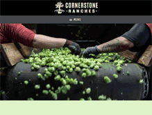 Tablet Screenshot of cornerstoneranches.com